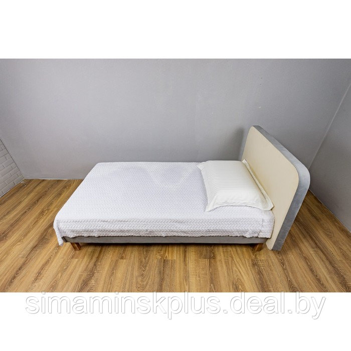Кроватка «Седьмое небо» «Велутто», 160х80 см, цвет серый/бежевый - фото 6 - id-p191474985