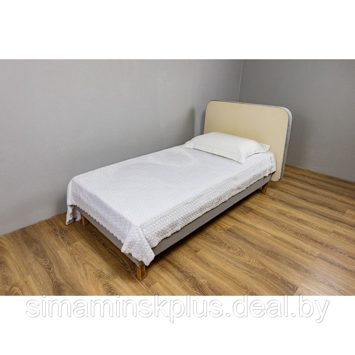 Кроватка «Седьмое небо» «Велутто», 160х80 см, цвет серый/бежевый - фото 7 - id-p191474985