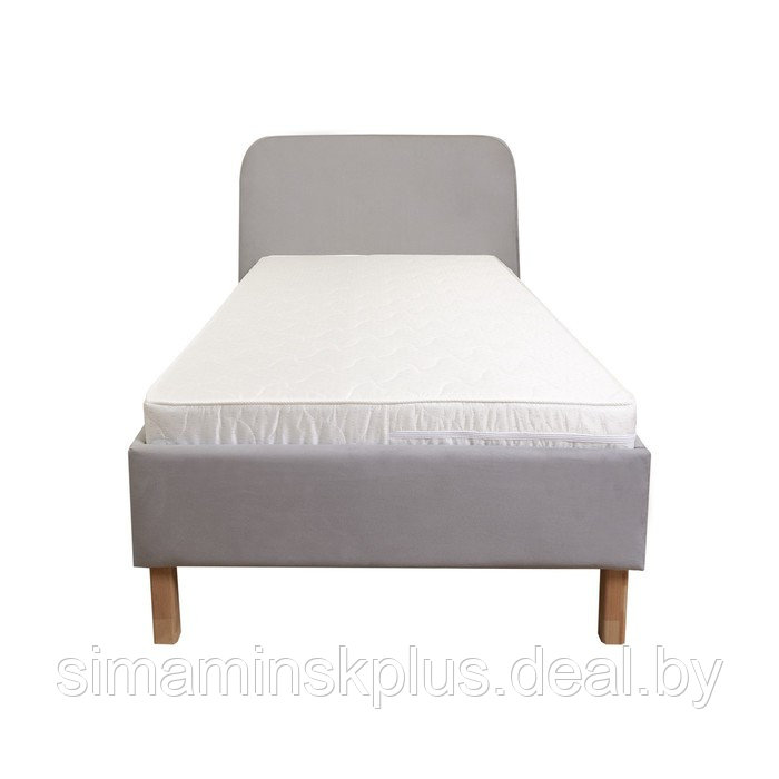 Кроватка «Седьмое небо» «Велутто», 160х80 см, цвет серый/серый - фото 4 - id-p191474987