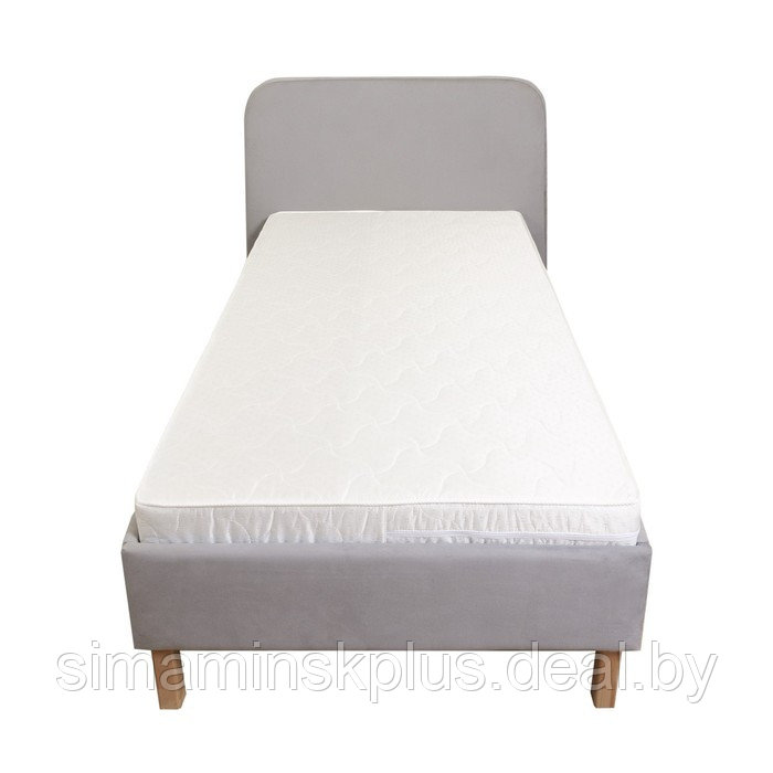 Кроватка «Седьмое небо» «Велутто», 160х80 см, цвет серый/серый - фото 5 - id-p191474987