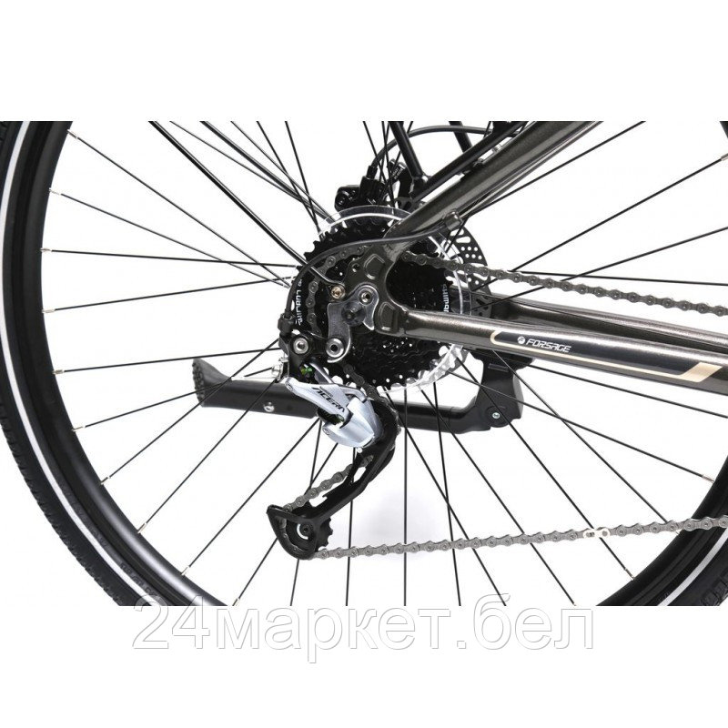 Велосипед MTB Stroller-X(Al6061;колесо700с;пер/зад покр40C; 27скоростейShimano Acera; вилкаRST - фото 3 - id-p170073610