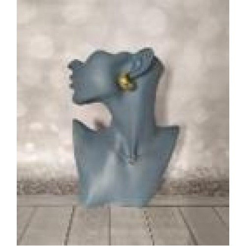 Подставка для украшений Бюст женщины голубой 28см арт. ПЛ-12466 - фото 1 - id-p191479351