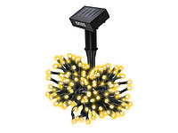 Светильник садовый на солнечных батареях SLR-G01-100Y ФАЗА (100 желтых светодиодов, длина гирлянды 11,9м)