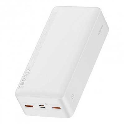 Baseus Bipow Digital Display Power bank 30000mAh 20W PPDML-N02 белый - фото 2 - id-p191490662