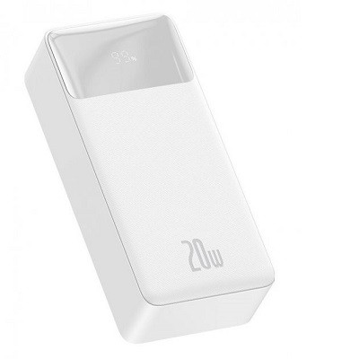 Baseus Bipow Digital Display Power bank 30000mAh 20W PPDML-N02 белый - фото 3 - id-p191490662