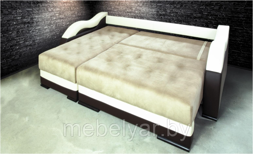 Диван-кровать угловой ДМ Мебель Мадрид-3 - фото 2 - id-p156550428