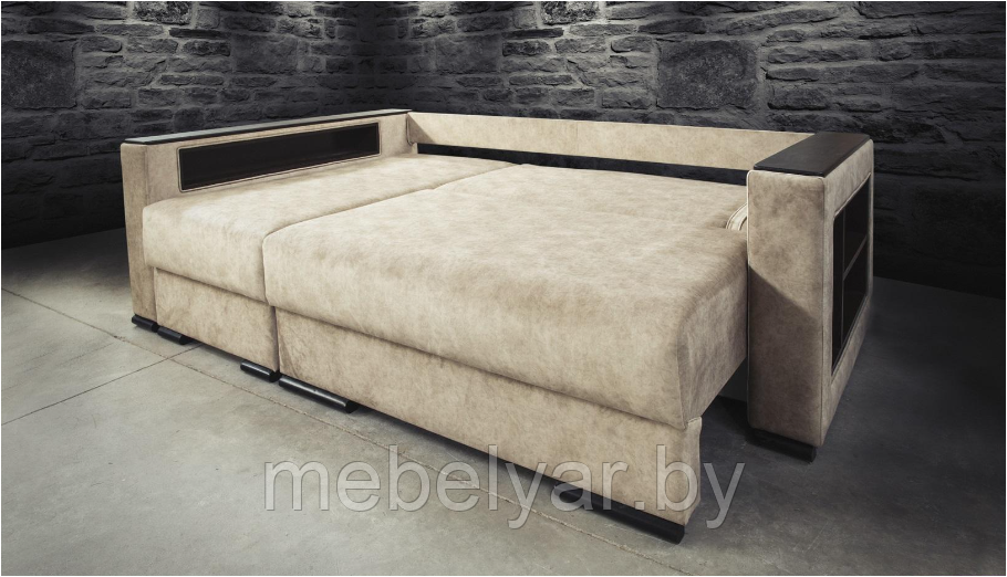 Диван-кровать угловой ДМ Мебель Бристоль - фото 2 - id-p156548904