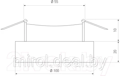 Точечный светильник Elektrostandard 2211 MR16 CL - фото 5 - id-p191516599