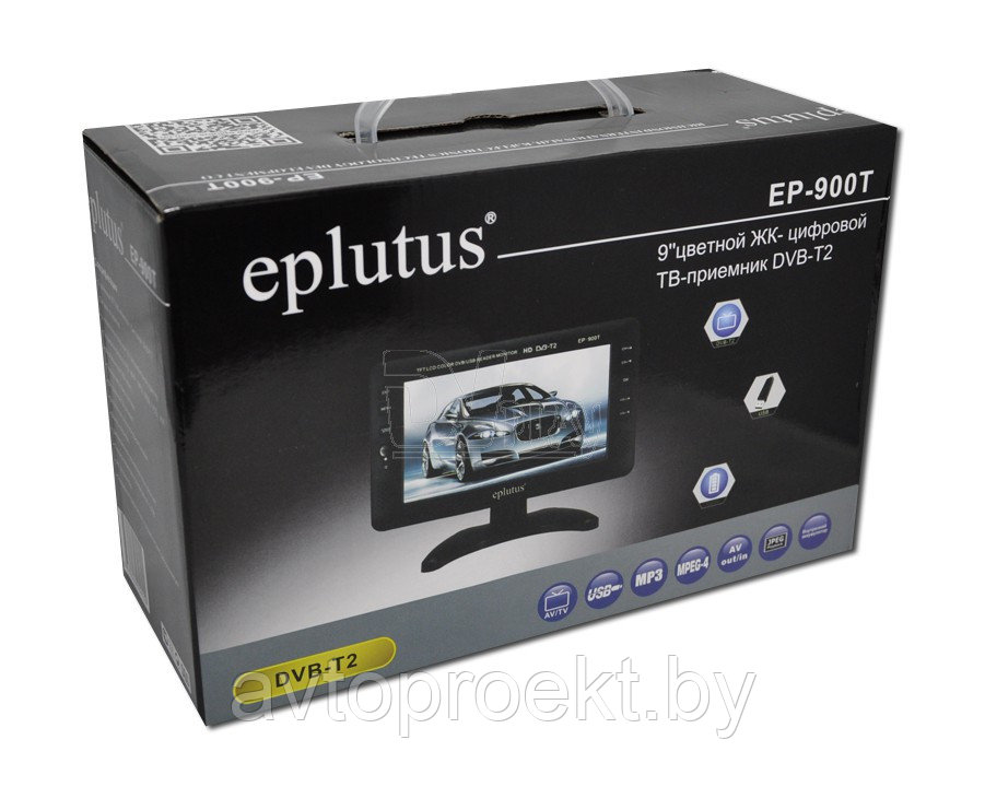 Цифровой ЖК телевизор с экраном 9" Eplutus EP-900T - фото 2 - id-p24310409