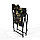 Кресло складное "СЛЕДОПЫТ" с карманом на подлокотнике 585х450х825 мм, сталь, арт. PF-FOR-SK02, фото 10