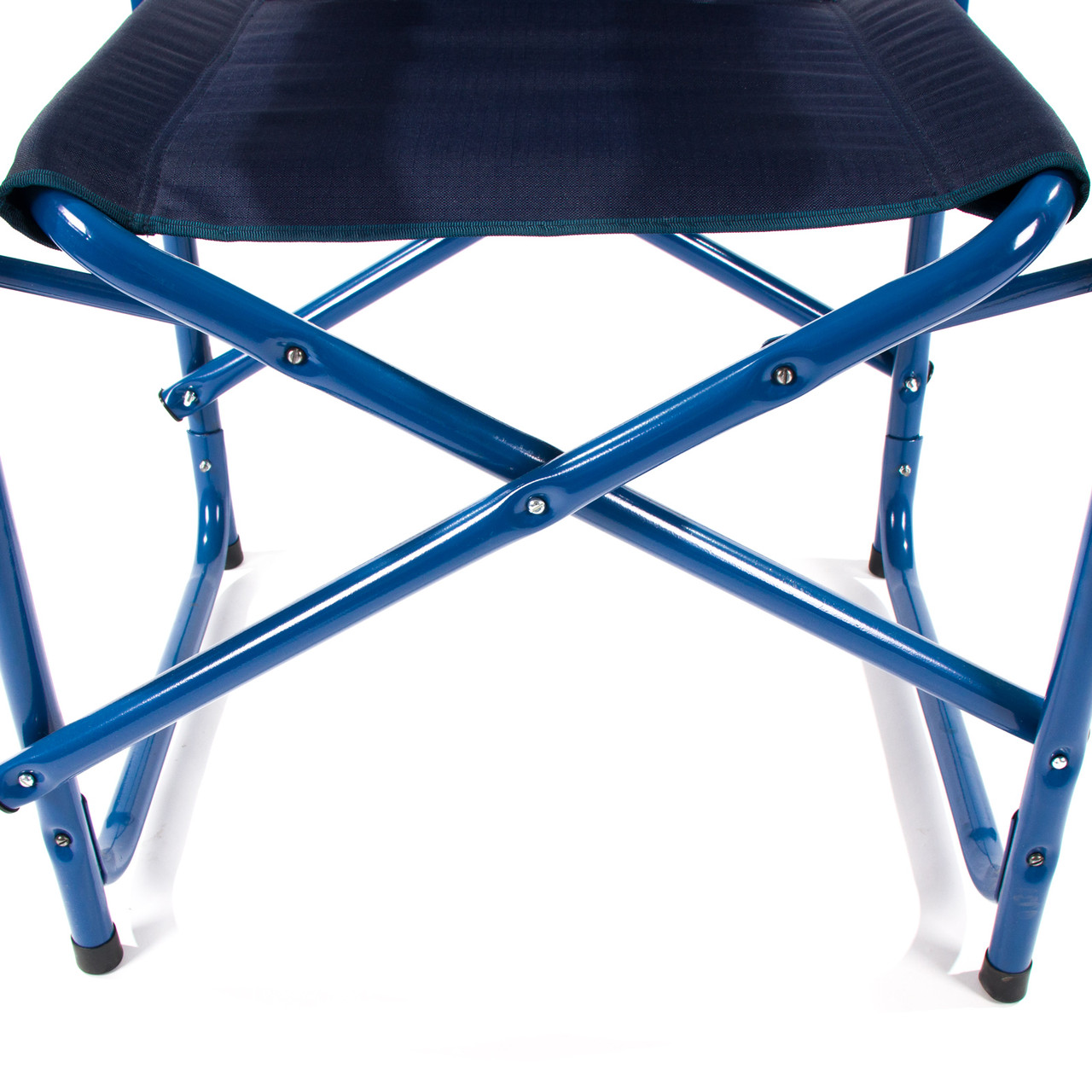 Кресло складное "СЛЕДОПЫТ" 585х450х825 мм, сталь 25 мм, синий, арт. PF-FOR-SK06 - фото 6 - id-p191520328