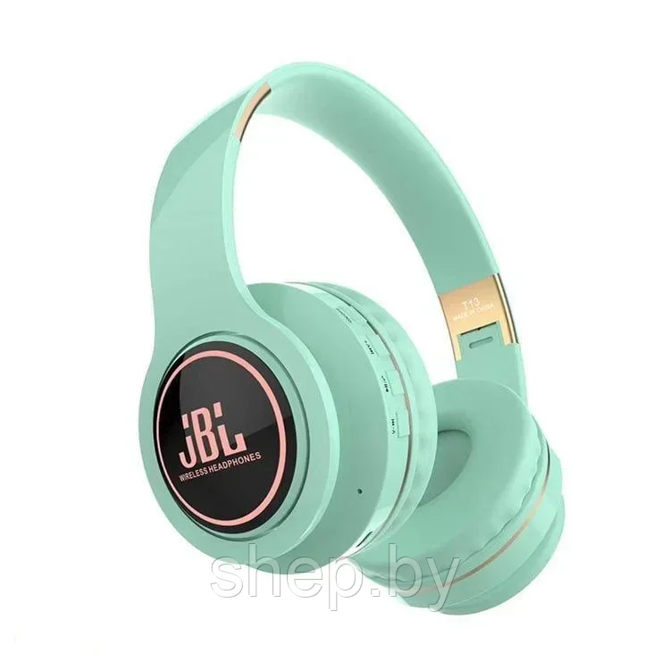 Беспроводные наушники Luminous JBL T13 mp3-плеер, SD. Разные цвета - фото 4 - id-p191520662