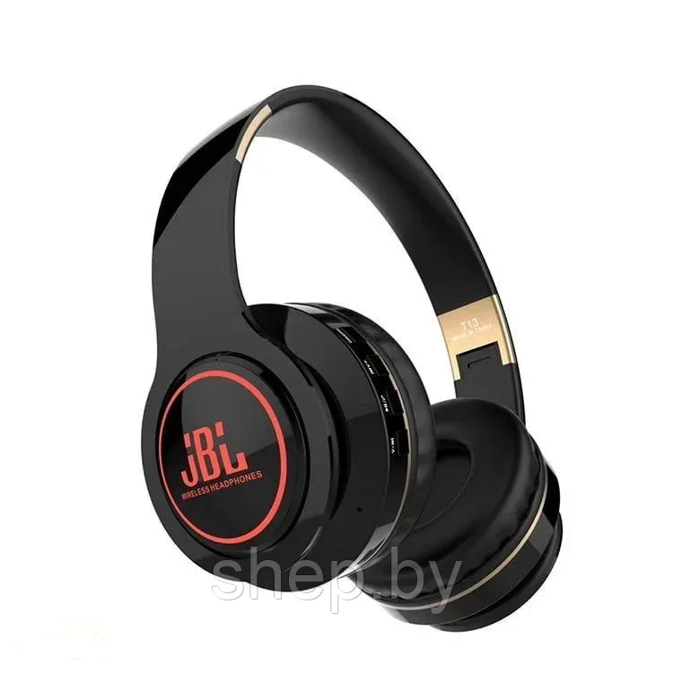 Беспроводные наушники Luminous JBL T13 mp3-плеер, SD. Разные цвета - фото 5 - id-p191520662