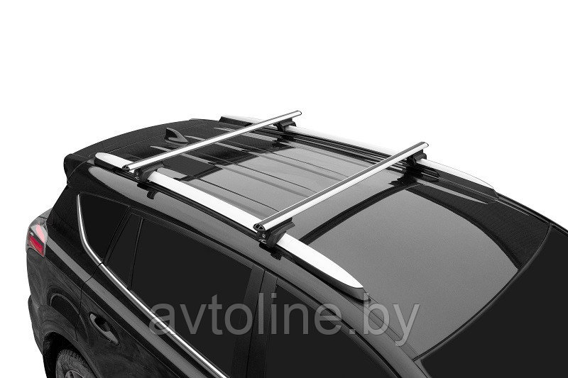 Багажник Lux Элегант ДК-120 на рейлинги с поперечинами 1,2м аэро-классик (53мм) - фото 3 - id-p127461607