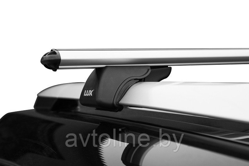 Багажник Lux Классик ДК-120 на рейлинги с поперечинами 1,2м аэро-классик (53мм) - фото 5 - id-p127450895