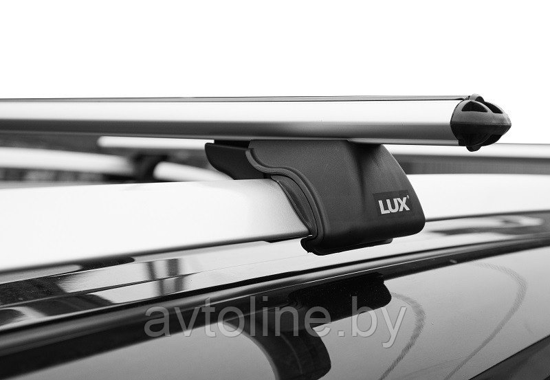 Багажник Lux Классик ДК-120 на рейлинги с поперечинами 1,2м аэро-классик (53мм) - фото 6 - id-p127450895