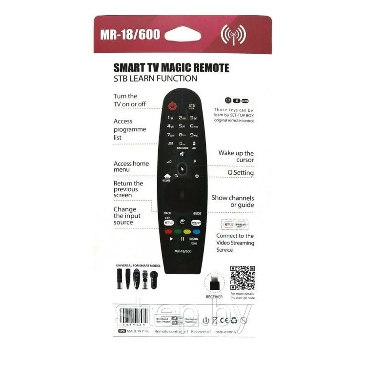 Пульт LG Magic Motion MR18/600 Netflix, Amazon LCD - фото 3 - id-p191522046