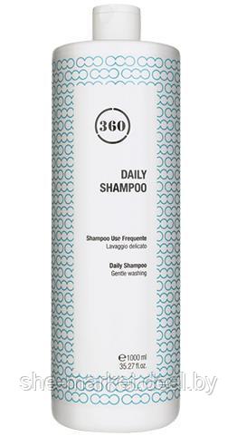 Ежедневный шампунь для волос с экстрактами алтея и мальвы 360 Daily Shampoo, 1л (Kaaral) - фото 1 - id-p191523582