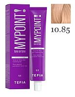 Безаммиачная гель-краска для волос MYPOINT Tone On Tone, тон 10.85 экстра светлый блондин коричнево- (TEFIA)