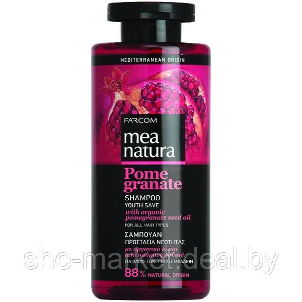 Шампунь с маслом граната для всех типов волос Natural Pomegranate, 300мл. (Farcom Professional) - фото 1 - id-p191523078