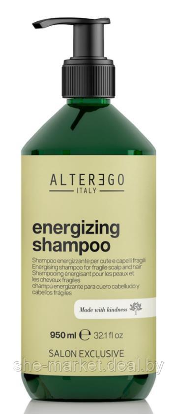 Активизирующий и стимулирующий шампунь для волос SCALP TREATMENTS Energizing Shampoo, 950 мл (ALTEREGO Italy) - фото 2 - id-p191522864