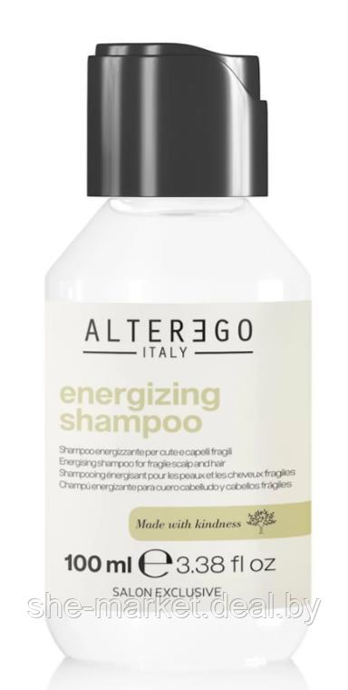 Активизирующий и стимулирующий шампунь для волос SCALP TREATMENTS Energizing Shampoo, 100 мл (ALTEREGO Italy) - фото 1 - id-p191522860