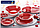N5273 Столовый сервиз Luminarc Carina Constellation Red, 46 предметов, 6 персон, набор тарелок, фото 4