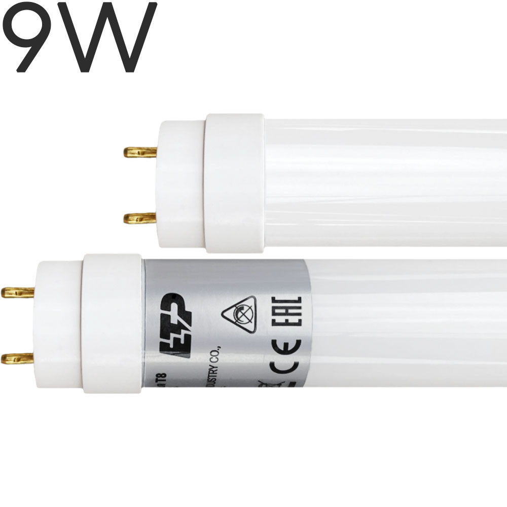 Лампа светодиодная T8 LED-T8-G13-ST 9W 600mm 4000K ETP - фото 1 - id-p154928824