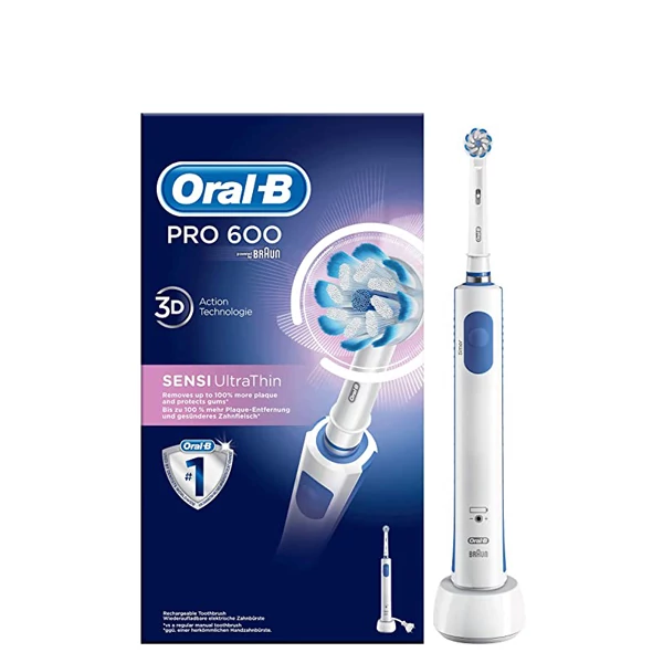 Электрическая зубная щетка Oral-B Pro 600 Sensi UltraThin D16.513.1