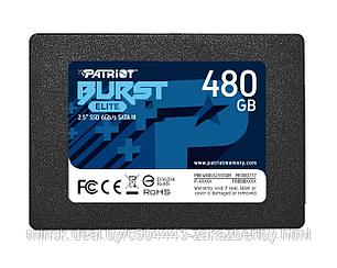 SSD накопитель Patriot 480GB Burst Elite