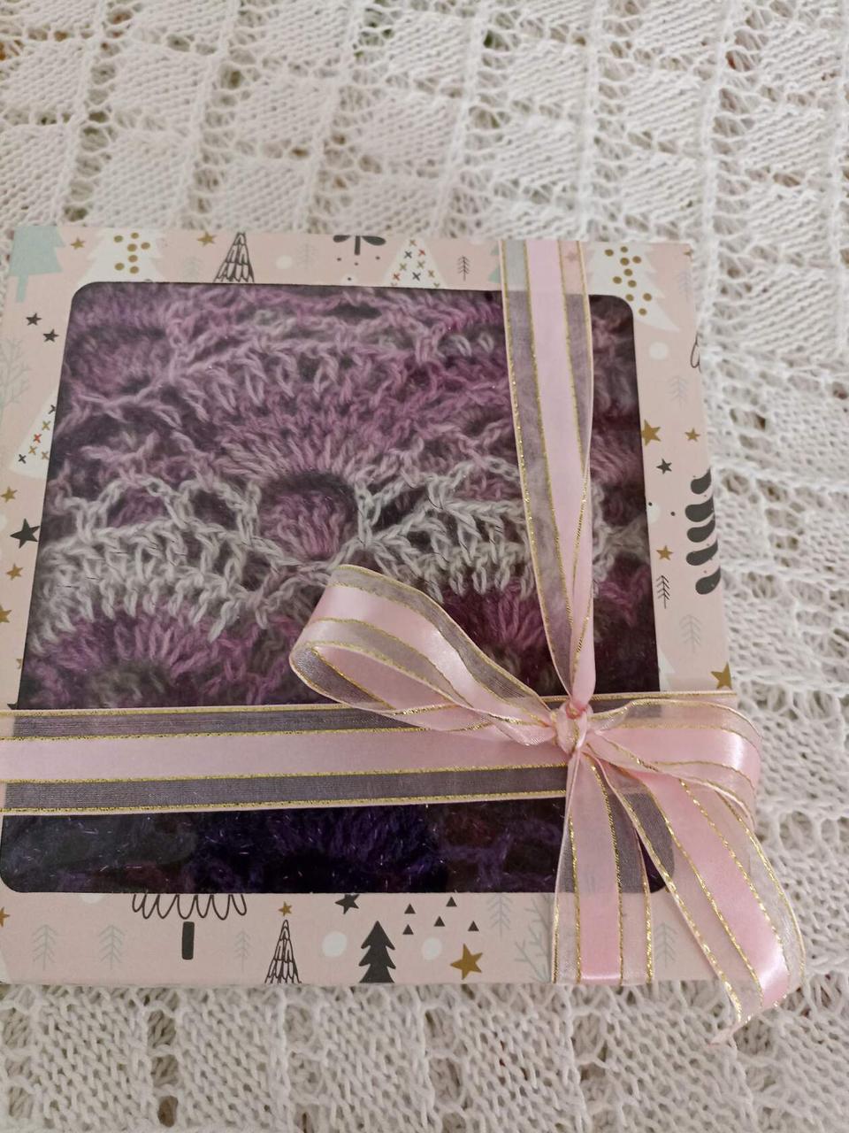 Шейный платок ручной работы в подарок - фото 3 - id-p191573847