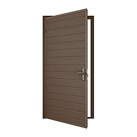 Гаражная дверь DoorHan "Ультра" 980 x 2050 мм, Сепия коричневый (RAL 8014), Левое