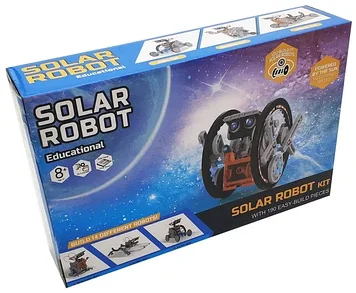 Робот-конструктор на солнечной батарее Solar Robot 14 в1+ подарок