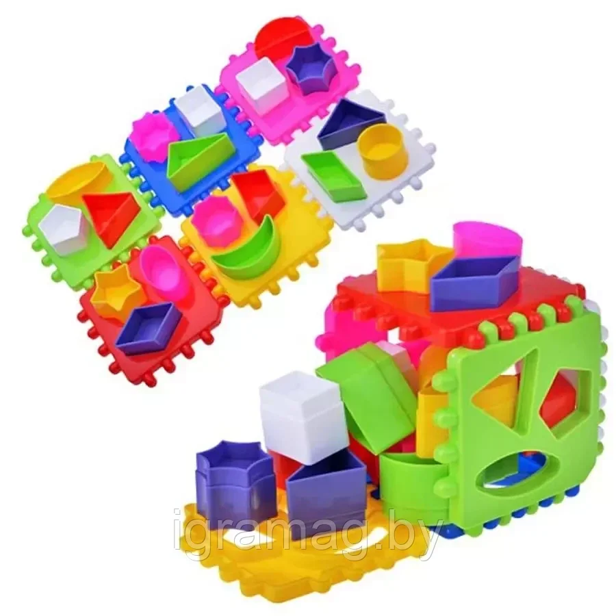 Развивающая игрушка Логический куб - фото 1 - id-p191591511