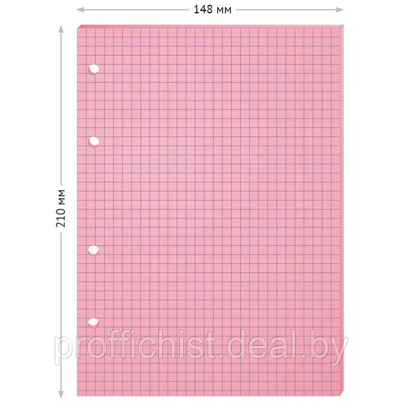 Сменный блок 80л., А5, ArtSpace, розовый, пленка т/у ЦЕНА БЕЗ НДС - фото 3 - id-p191631112