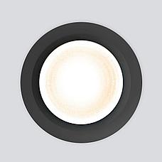 Встраиваемый светодиодный влагозащищенный светильник IP54 35128/U черный, фото 2