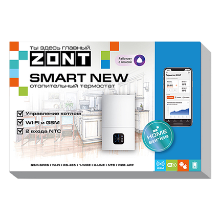 Отопительный термостат ZONT Smart New, фото 2