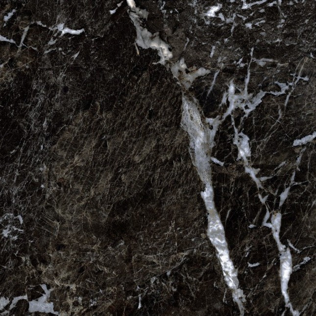 Плитка Gresse Simbel Carbon 600х600 Мрамор черно-белый - фото 1 - id-p191659810
