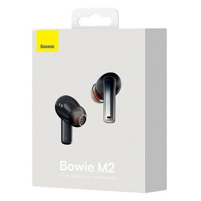 Беспроводные наушники Baseus True Wireless Earphones Bowie M2+ NGTW190001 черный - фото 5 - id-p191661851