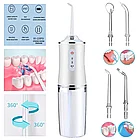 Ирригатор (флоссер) для гигиены полости рта Oral Irrigator 4 сменные насадки, фото 7