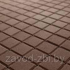 Плитка тротуарная "Квадрат" К10.10.8-Цк-а В22,5 (коричневый)