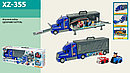 Детский автовоз трейлер фура "Щенячий патруль"арт. XZ-355, игрушки Paw patrol набор машинок, фото 2