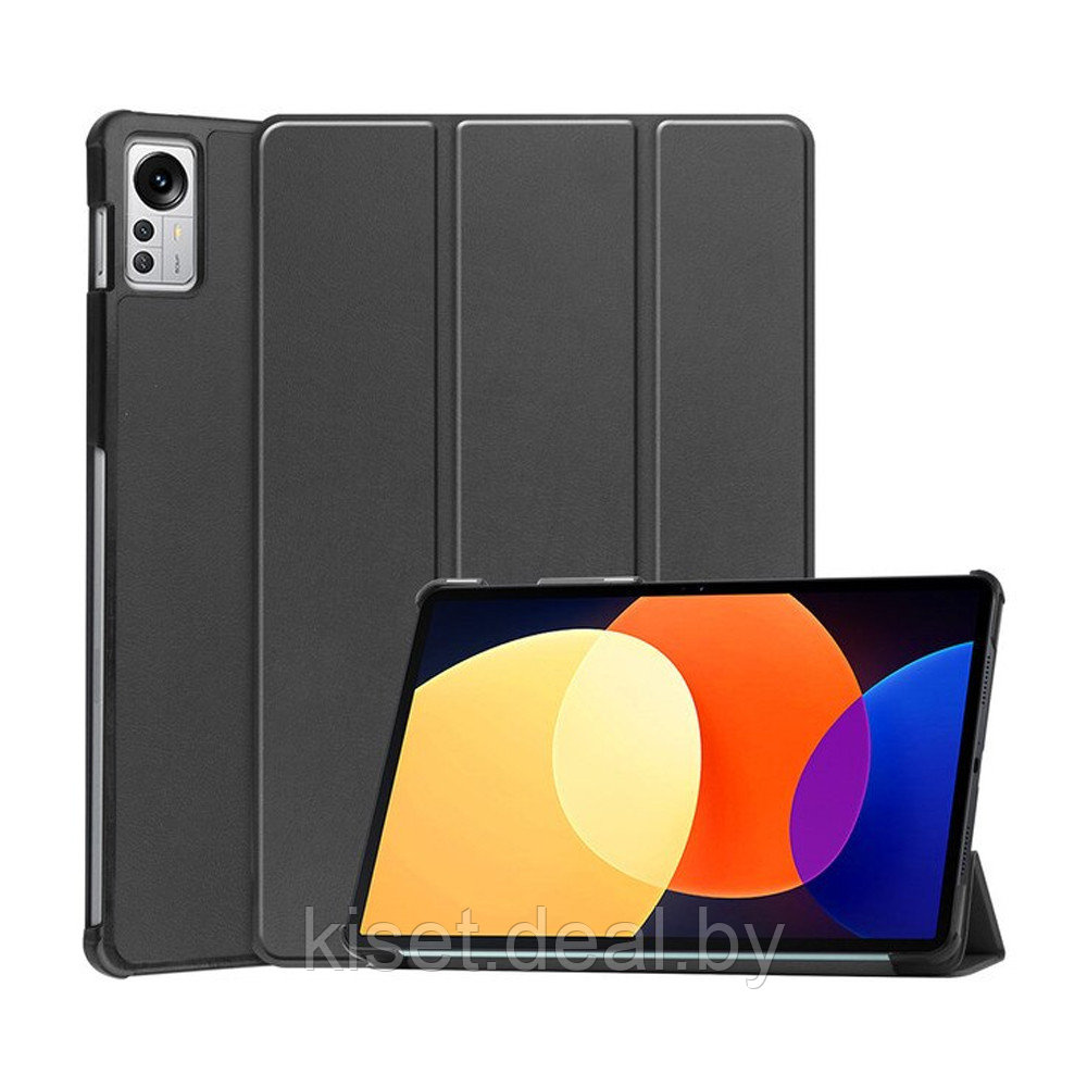 Чехол-книжка KST Smart case Xiaomi Pad 5 Pro 12.4 черный - фото 1 - id-p191703186
