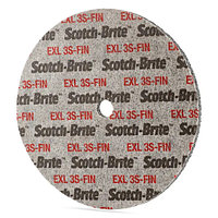 Прессованный круг 3M Scotch-Brite EXL 3S-FIN 125x6.35x22mm, XL-UW