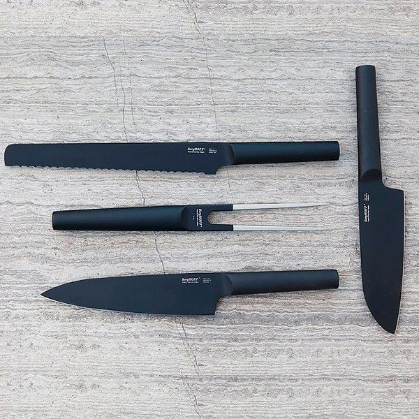 Нож Berghoff Ron поварской 19 см (черный) 8500544 - фото 3 - id-p172918969