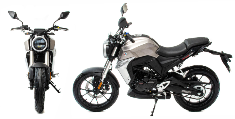 Мотоцикл Motoland CB 250 (172FMM-5/PR250) серебро - фото 2 - id-p191711581