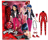 Кукла Леди Баг Miraculous Marinette в наряде кэжуал