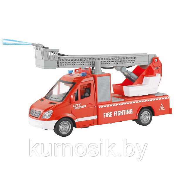 Инерционная Пожарная машина, WY596A - фото 2 - id-p191727883