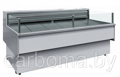 Холодильная витрина Сarboma Bavaria 2 GC110 SP 2,0-2 (ВХСл-2,0) (с боковинами, рыба на льду) -1...+2 - фото 1 - id-p82780088