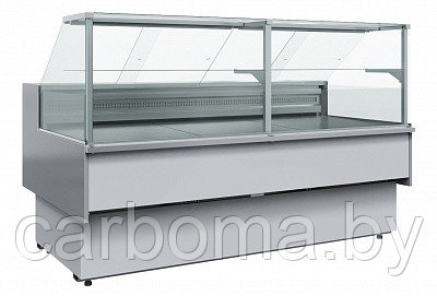 Холодильная витрина Сarboma Bavaria 2 GC110 VV 2,5-1 (ВХСр-2,5) (динамика, с боковинами) -5...+5 - фото 1 - id-p82785913
